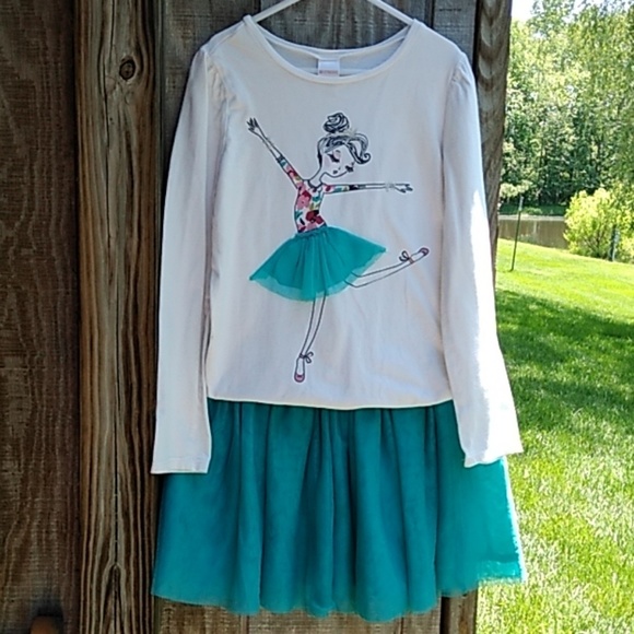 Gymboree Ballerina Top  Sz 8 - Picture 3 of 5